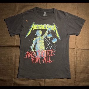 Metallica and Justice For All Tee